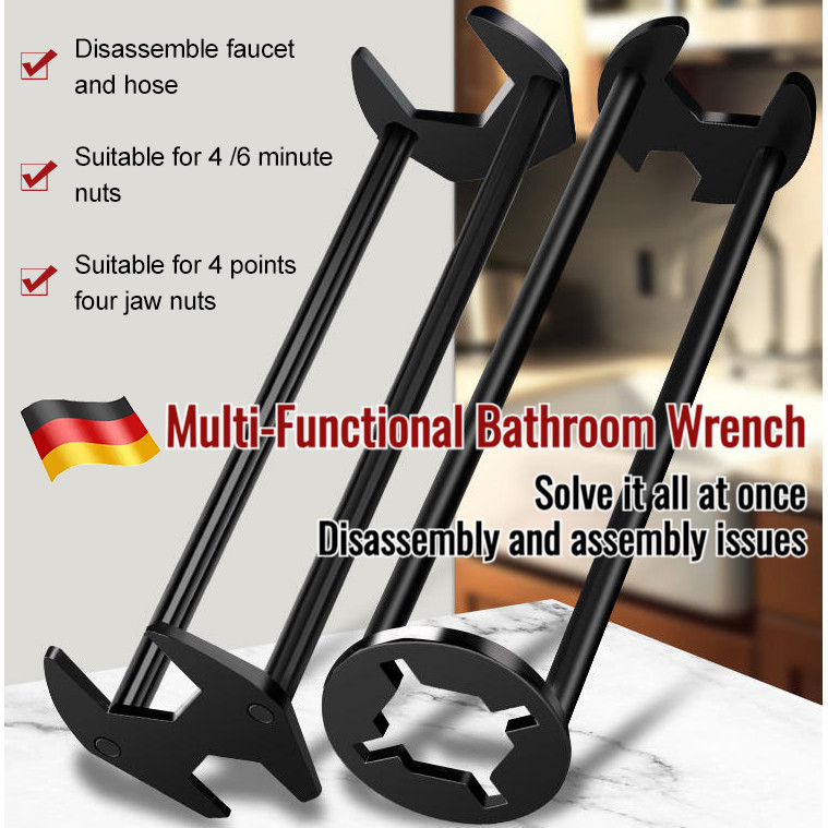 [Easy Use] Multi-Functional Kitchen and Bathroom Pipe Wrench ...