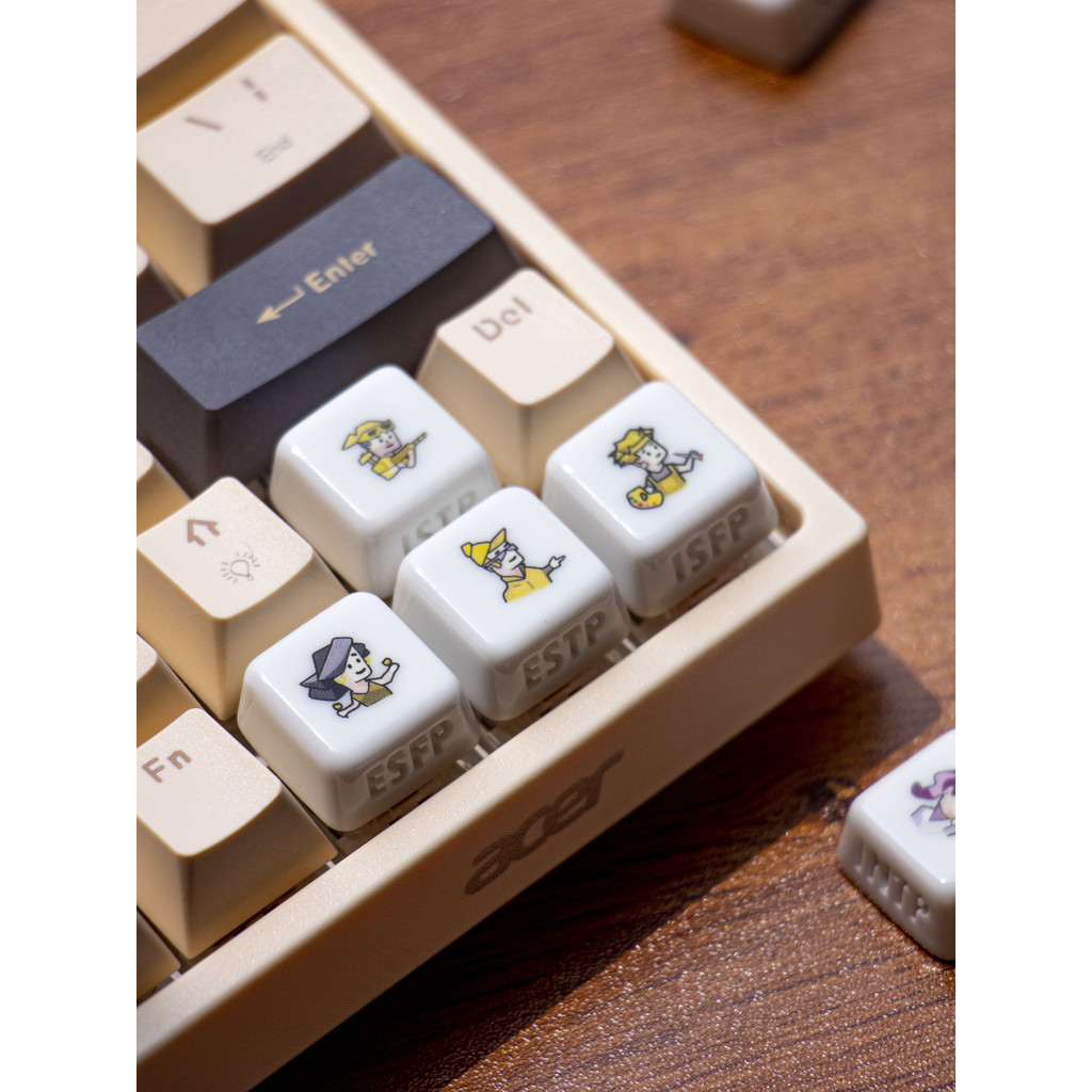 Mbti Merchandise Type 16 Personality Mechanical Keyboard Personalized ...