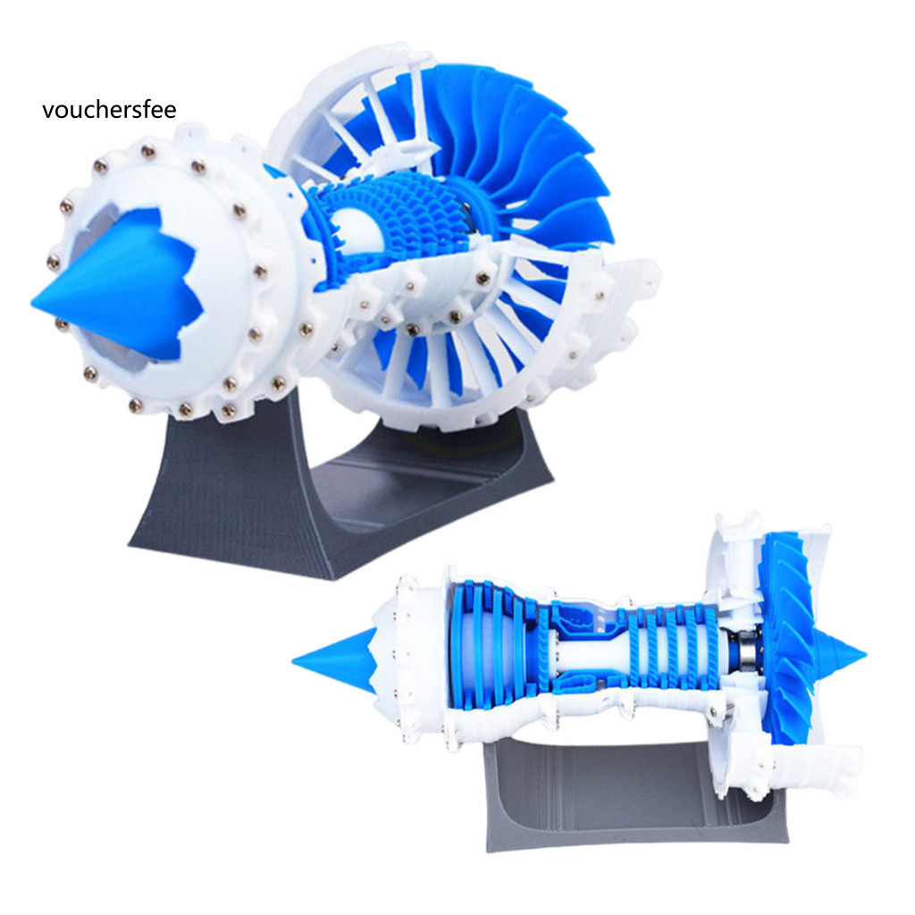 Modello Scala 1:20 Di Turboreattore TR900 In Stampa 3D, Replica Dettagliata Per Esposizione