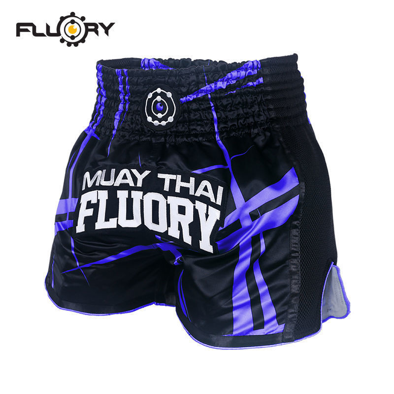 FLUORY Muay Thai Shorts Sanda Fight Fighting Training Competition ...