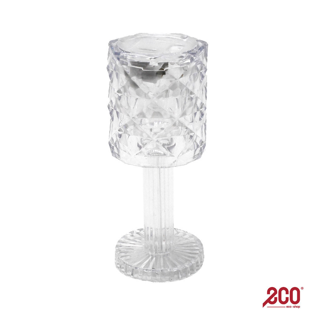 Eco Shop Acrylic Diamond Mini LED Crystal Table Lamp / Desk Lamp ...