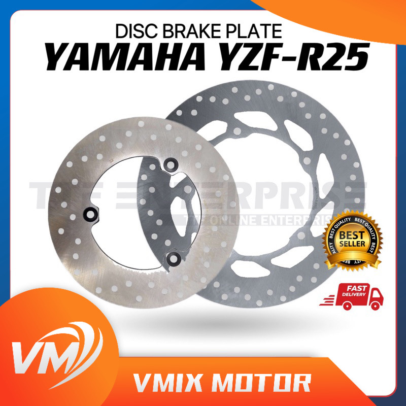 YAMAHA YZF-R15 DISC BRAKE PLATE ( FRONT / REAR ) PIRING DISC YZF R15 ...