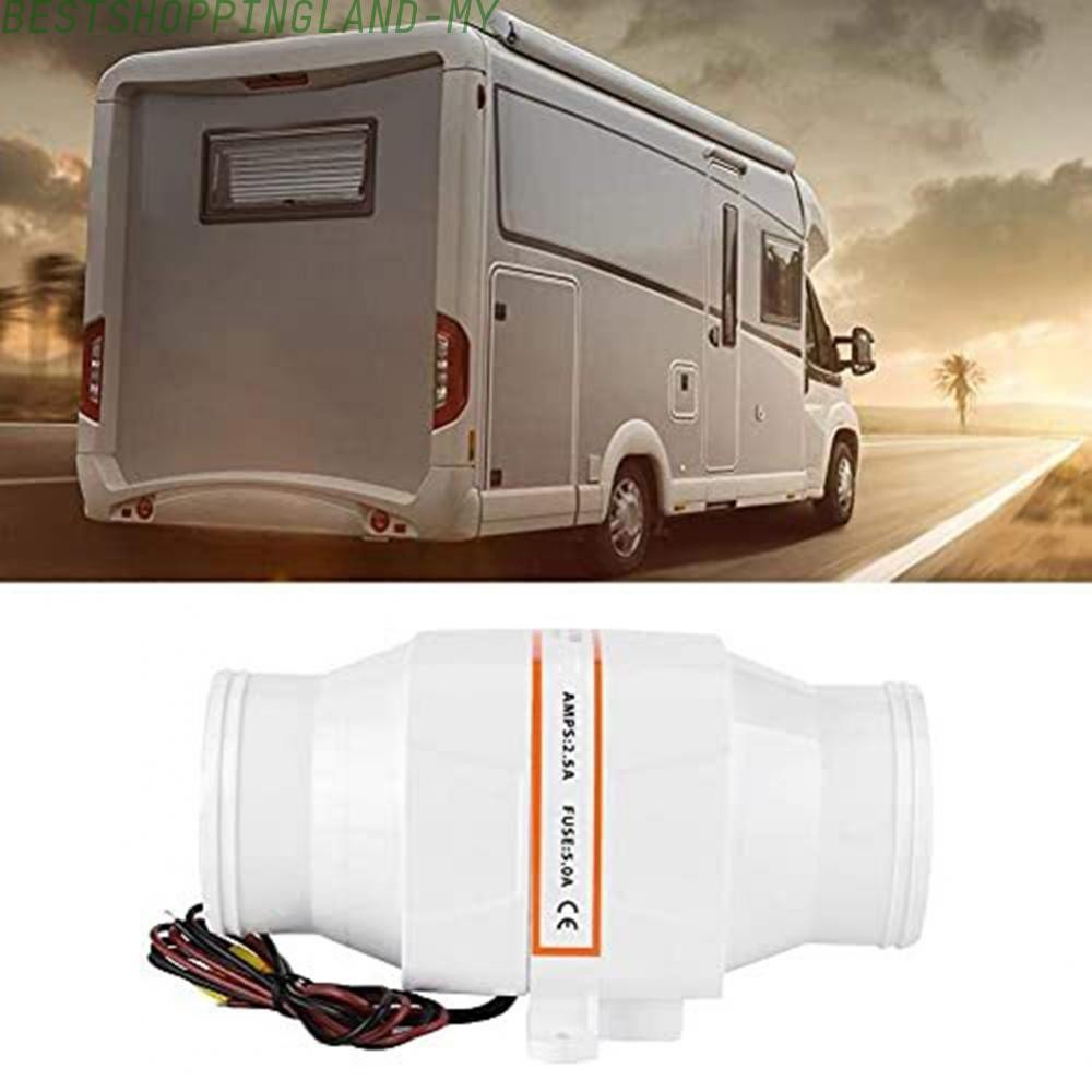 User Friendly Installation of the 3 Inch Inline Fan Designed for Marine ...