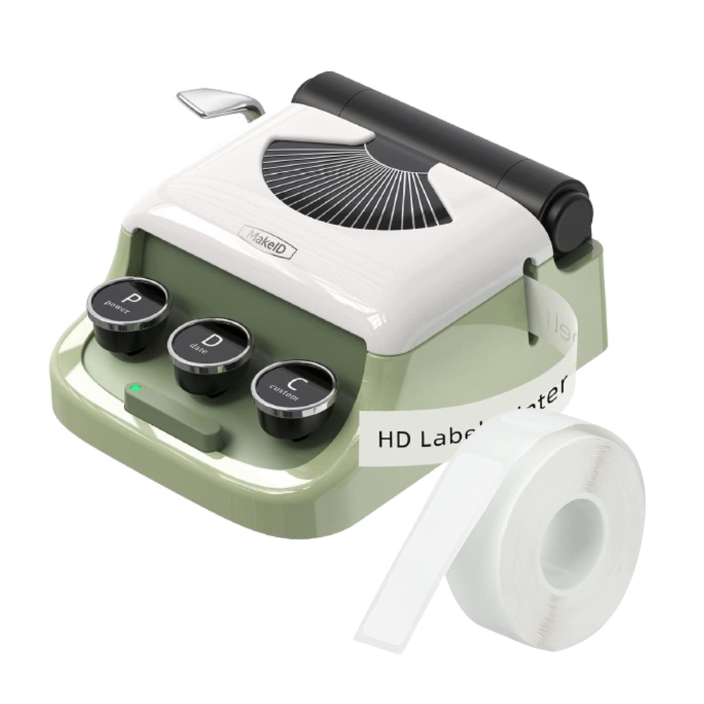 MAKEID Q1 Bluetooth Label Maker Printer Typewriter Thermal Sticker ...