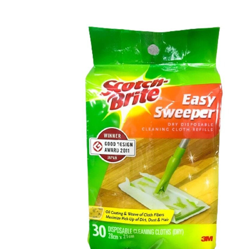 3M Scotch Brite Easy Sweeper Dry Refill 30S pack | Shopee Malaysia