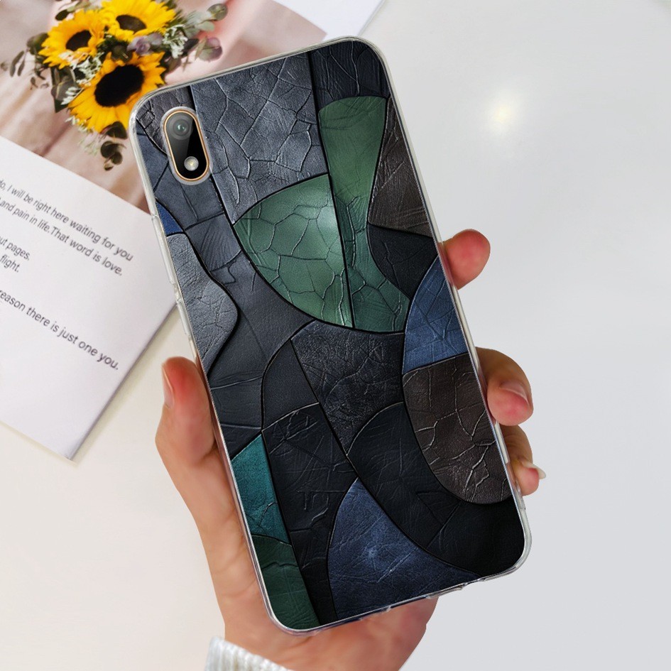 Custodia A Libro Con Porta Carte Per Huawei Y5 2019 (AMN-LX1, LX2, LX3, LX9): Cover Flip In Ecopelle Con Gel Interno E Supporto, Magnetica (Nero)