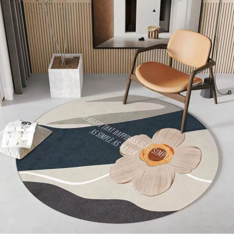 Hl0701 Aesthetic Round Carpet Motif Round Carpet Diameter 100 cm ...
