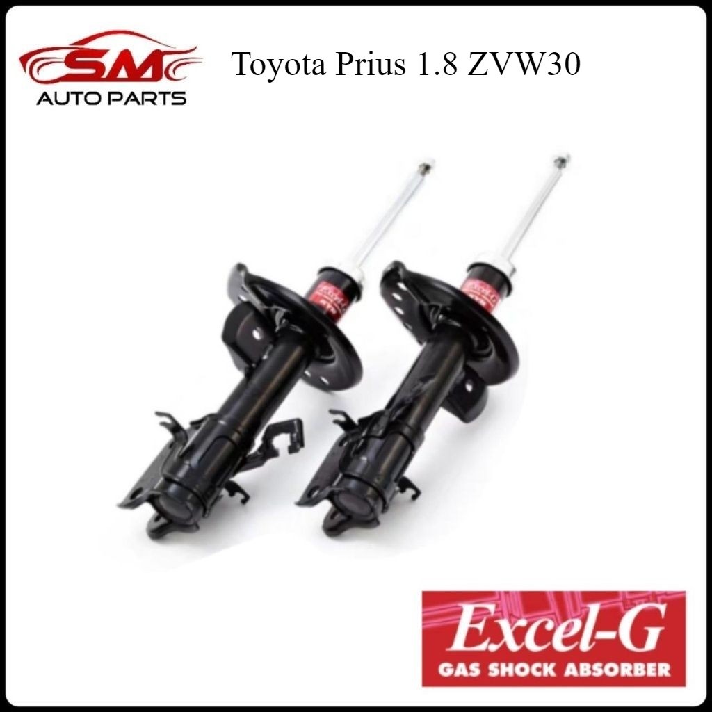 KYB Shock Absorber Set - Toyota Prius 1.8 ZVW30 2009-2015 ( Gas Type ...