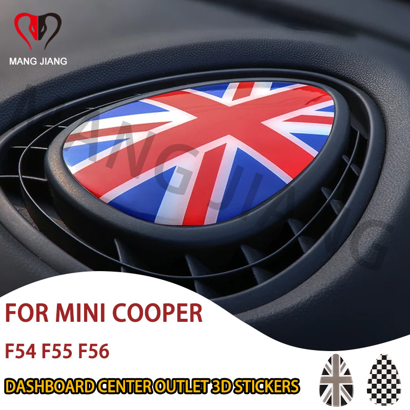 Car Dashboard Air AC Vent Outlet center Console 3D Sticker For MINI ...