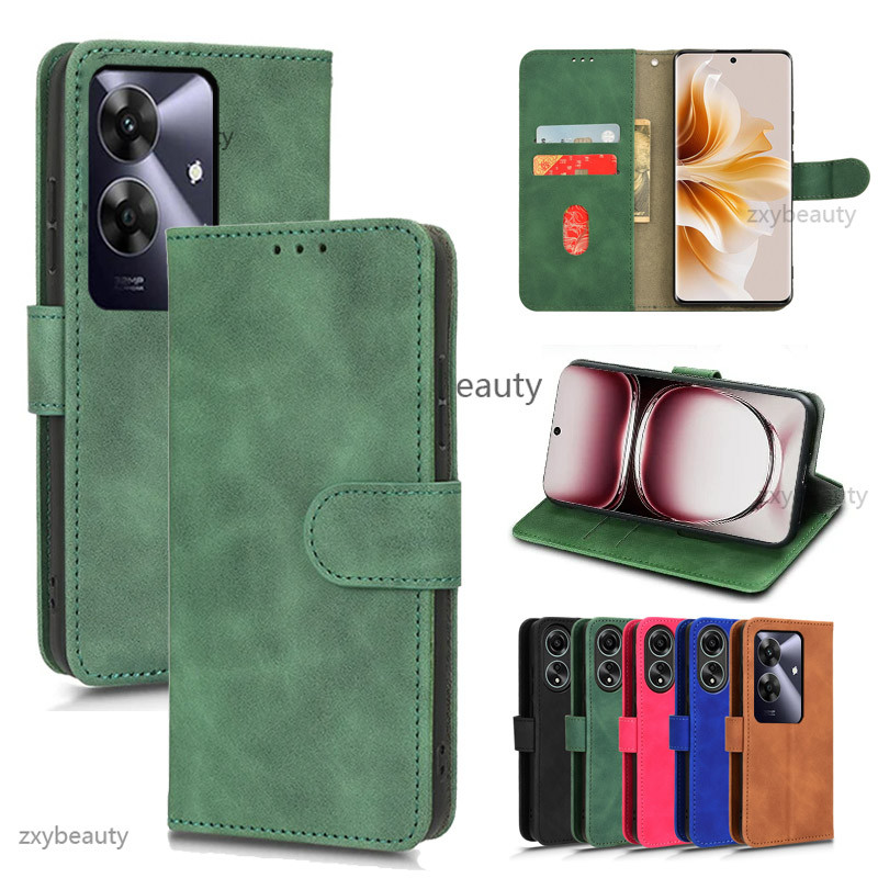Leather Casing For Realme Note 60 60X 2025 Phone Case Wallet Magnetic ...