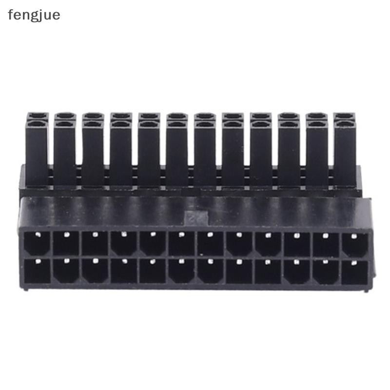 fengjue ATX 24Pin 90 degree 24 pin to 24pin Power Plug Adapter ...