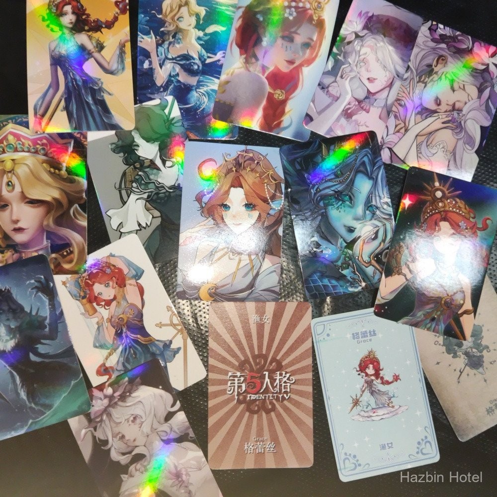 [IN Stock]55pcs Identity Ⅴ Grace Laser Card Surroundings Of Small Card ...