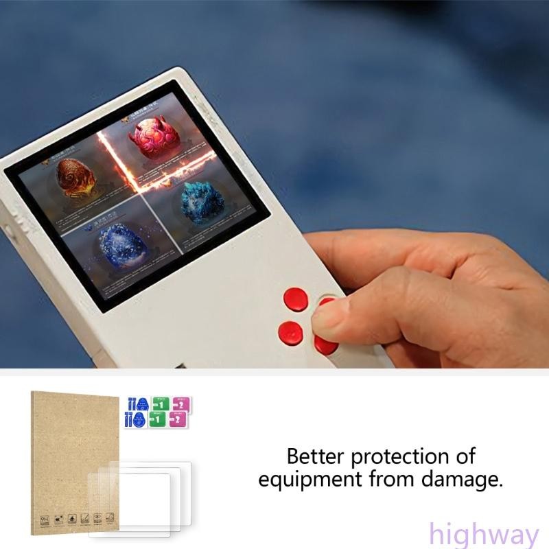 Hi Dust Proof and Scratch Resistant Glass Film for R36S R35S RGB20S