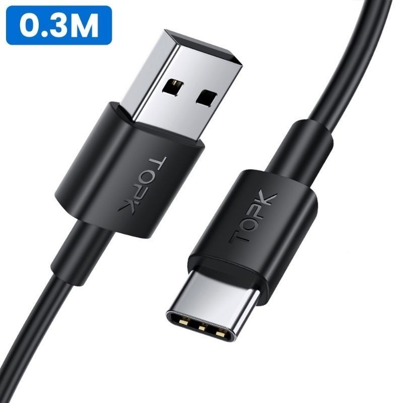 Topk Cable 0.3m (Type C) | Shopee Malaysia