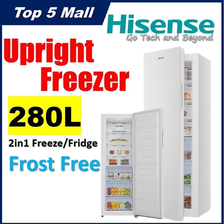 FOR SALE Hisense (280L / 180L) Frost Free Digital Control Upright