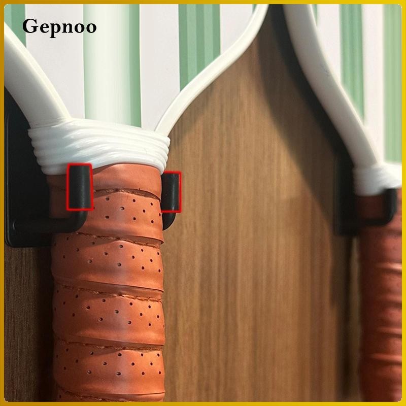 Gepnoo 2x Display Stand Clip Pickleball Rackets Hooks for Tennis Court ...