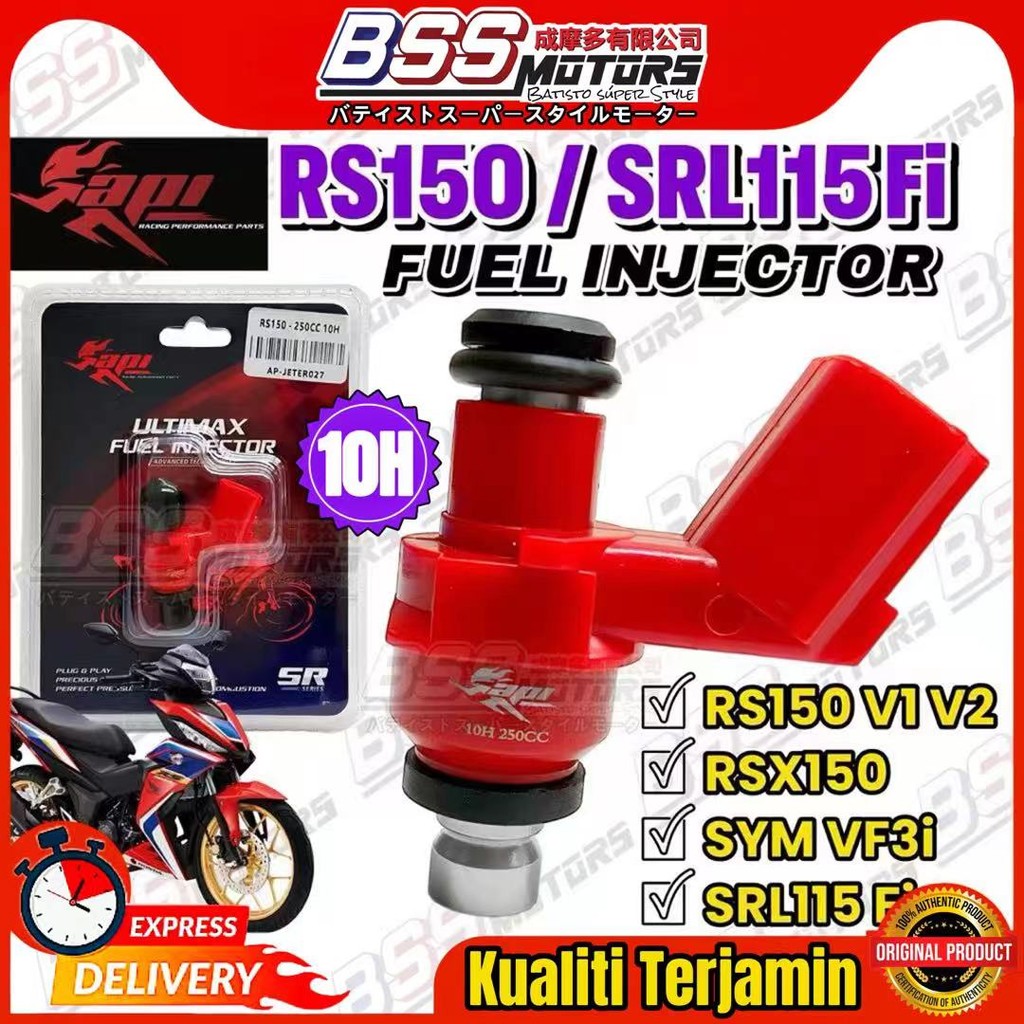 API Motor Injector Fuel RS150 V1 V2 SYM VF3i SRL115 Fi BEAT DASH 125 ...