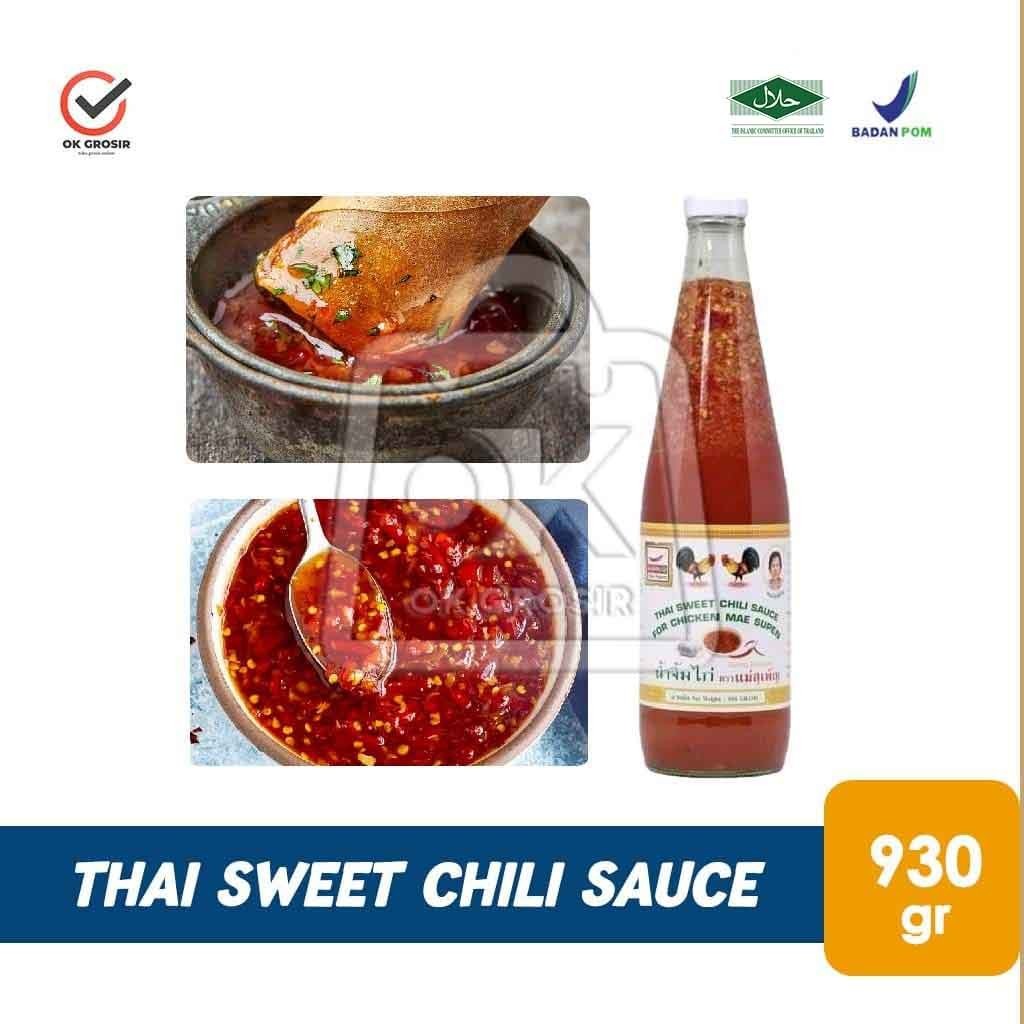 Thai Sweet Chili Sauce Mae Supen Sweet Chili Sauce Maesupen (Glass ...