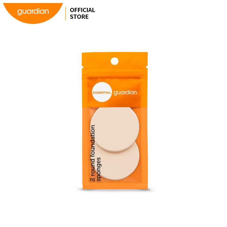 Guardian Round Foundation Sponge 2's | Shopee Malaysia