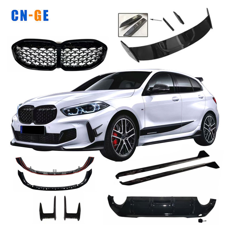 For BMW F40 M135i 2019-2024 Exterior Accessories Include Spoiler Grille ...
