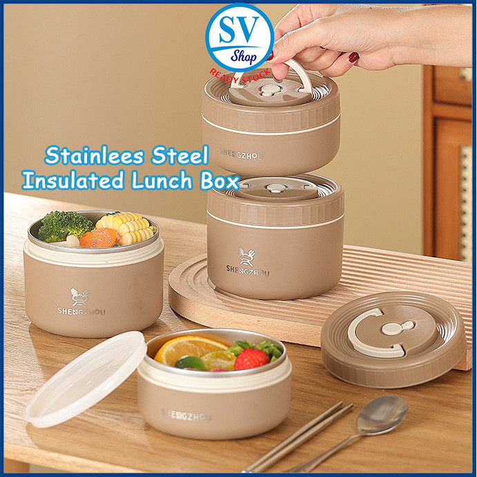 304 Stainless Steel Lunch Box Insulated Storage Insulated Food ...
