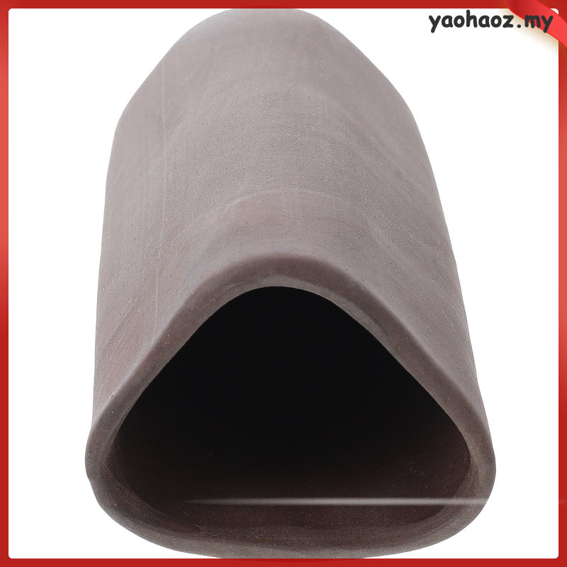 Pottery Fish Cave Betta Accessories Hideout Tubes and Shrimp House Tank