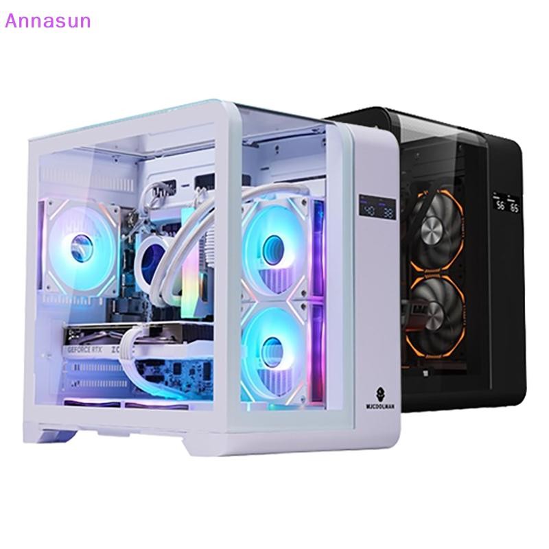 Annasun Transparent PC Case With CPU/GPU Temperature LED Display Screen ...