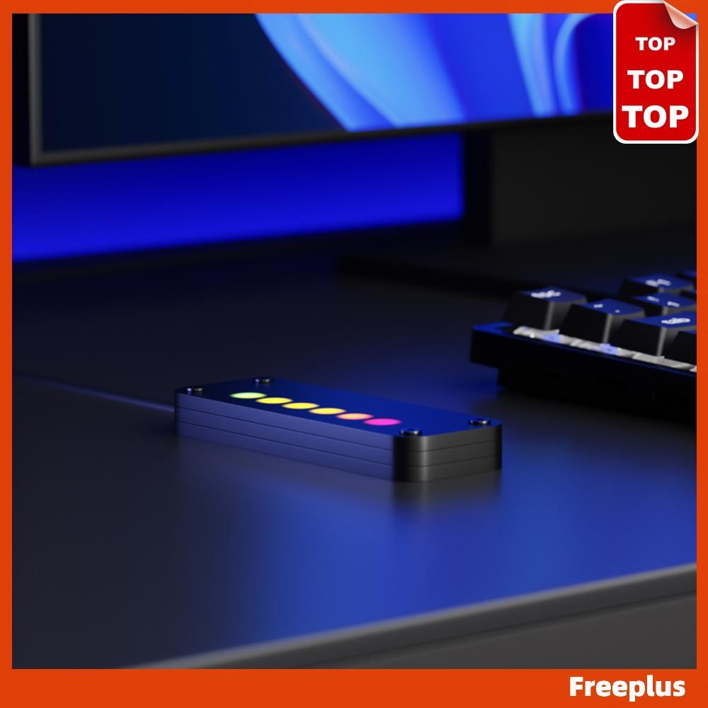 PC Power Switch Finger Slide ON/OFF RGB Light Effect Motherboard ...