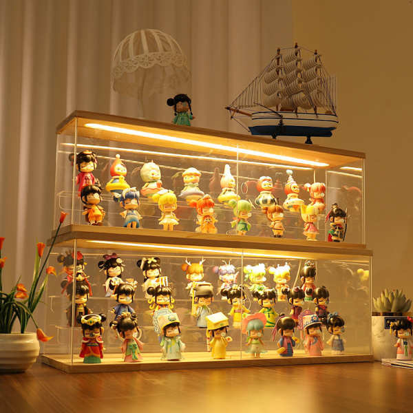 figurine box figurine anime figurine display rack Kotak paparan Bubble ...