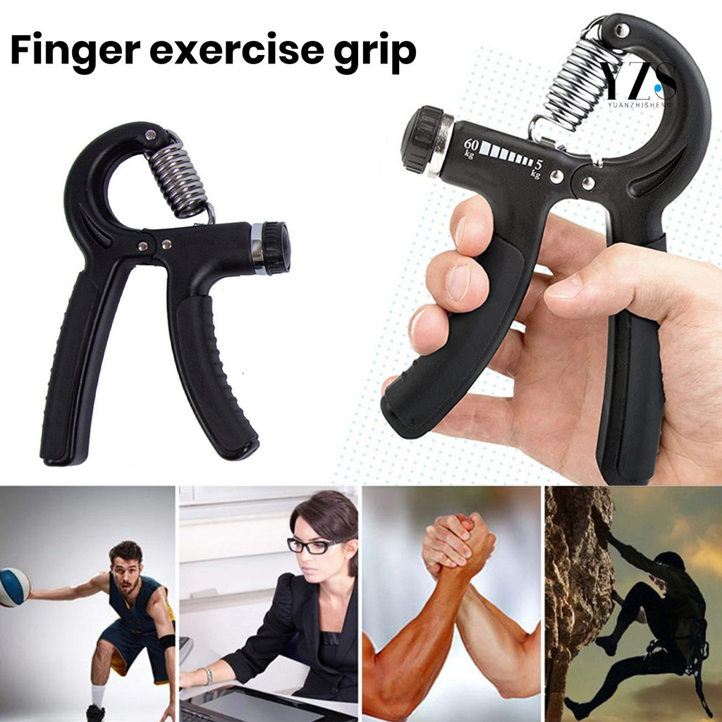 【Y-S】 Grip Strength Trainer Kit Forearm Finger Exerciser Stretcher Hand ...