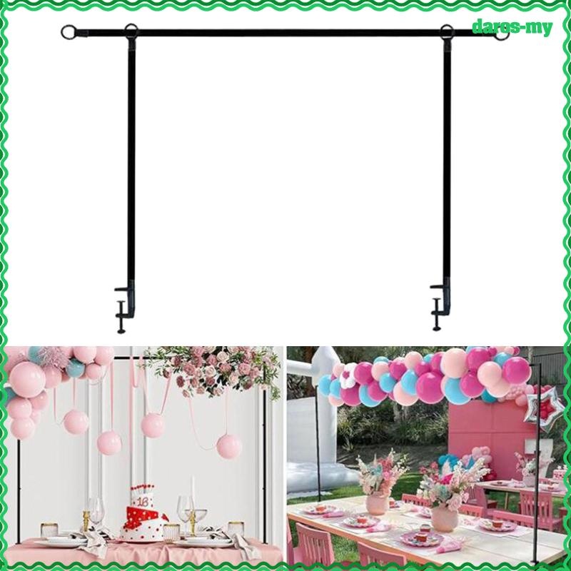 [DarosMY] over The Table Rod Stand with Clamps Balloon Flower Arch