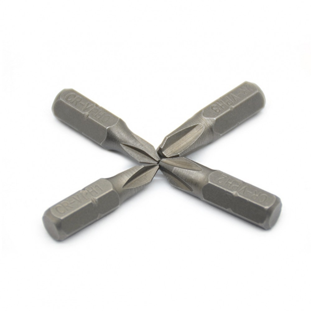 10pcs Cross Screwdriver Bit Set 1/4Inch Hex Shank 25mm Screw Driver
