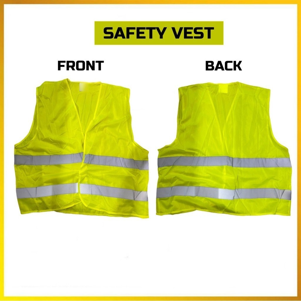 High Visibility Safety Vest Bulk Reflective Mesh Security Vest for Men ...