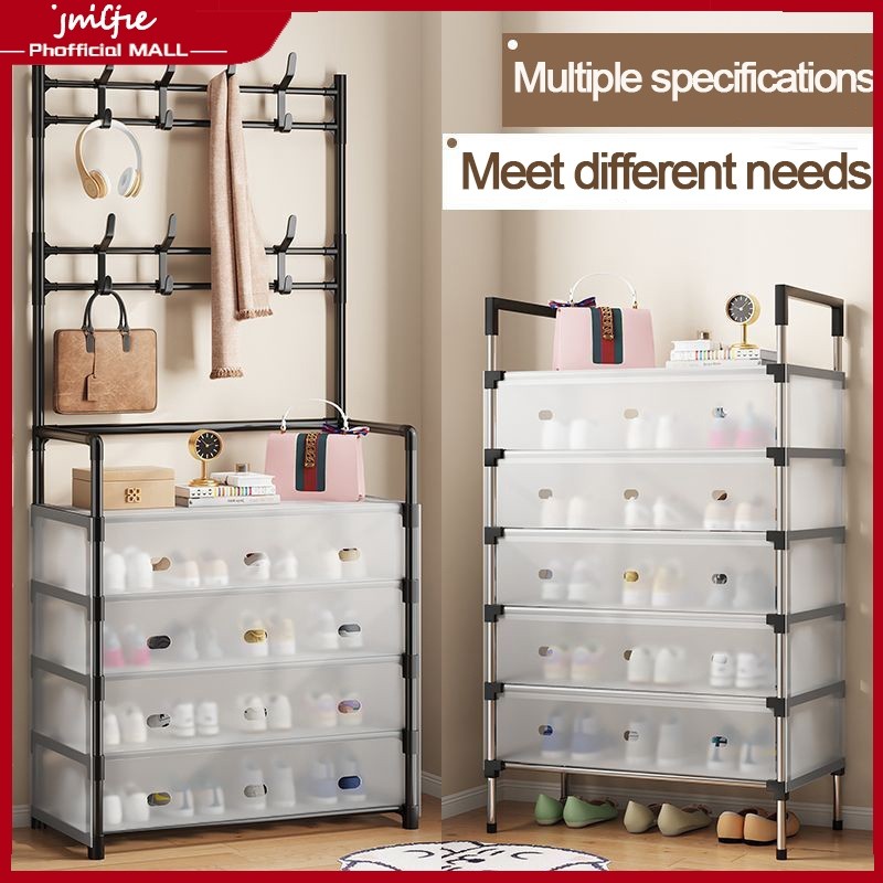 Shoes rack multi-layer simple dustproof storage rack shoe rack ...