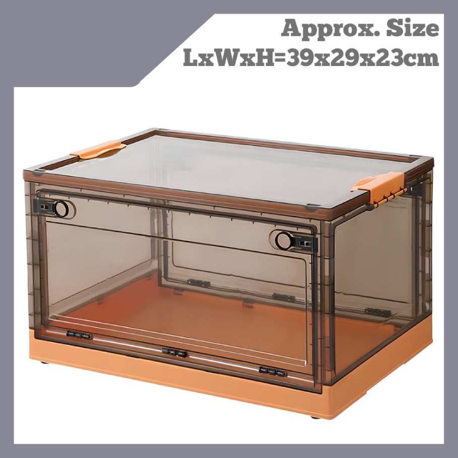 Genio Orange Foldable Storage Box Bright, Bold & Super Handy! | Shopee ...