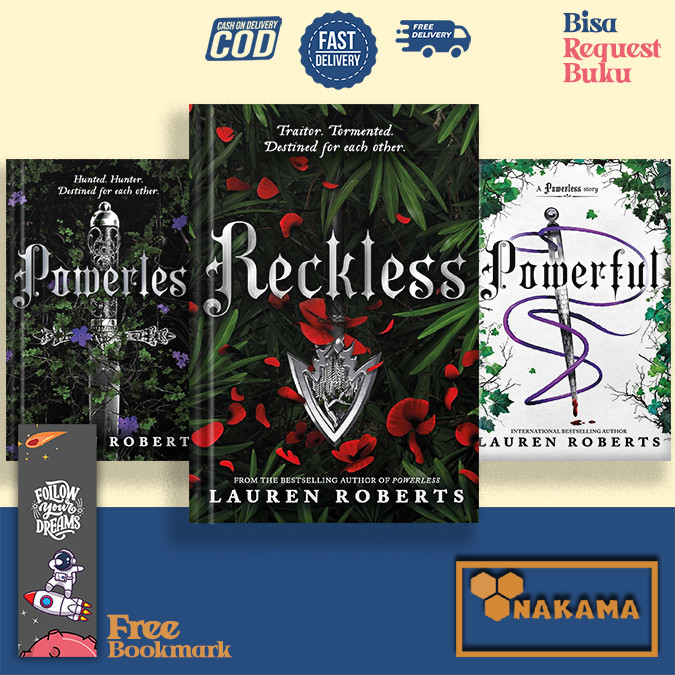 The Powerless Trilogy (3Book Series) Powerless | Reckless | Powerful By ...