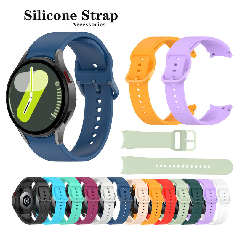 S L Size Silicone Watch Band Strap Bracelet For Samsung Galaxy Watch 7 40mm 44mm FE Shopee Malaysia