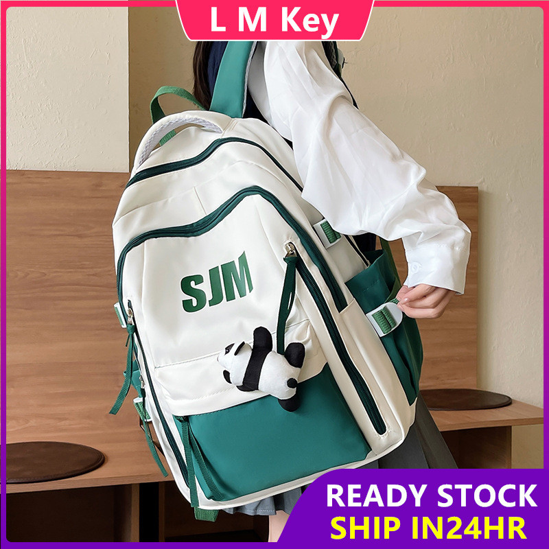 【READY STOCK】School bag korean style backpack beg galas school backpack ...