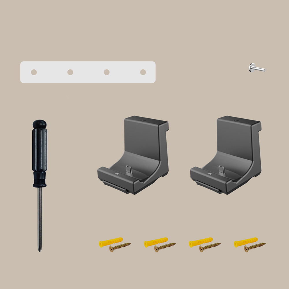 [Redkeev.my] Wall Mount Kit Console Stand with Dual Controller Chargers ...