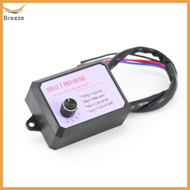 breeze 8 Sound Electronic Horn Controller, Volume Adjustment Knob ...