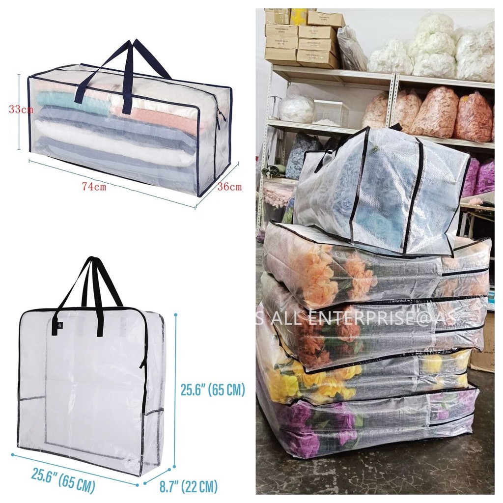 BAG Ikea Dimpa Storage Bag PETAK PANJANG Travel Bag Blanket Bag Multipurpose Storage Bag Clothes Bag Laundry Bag
