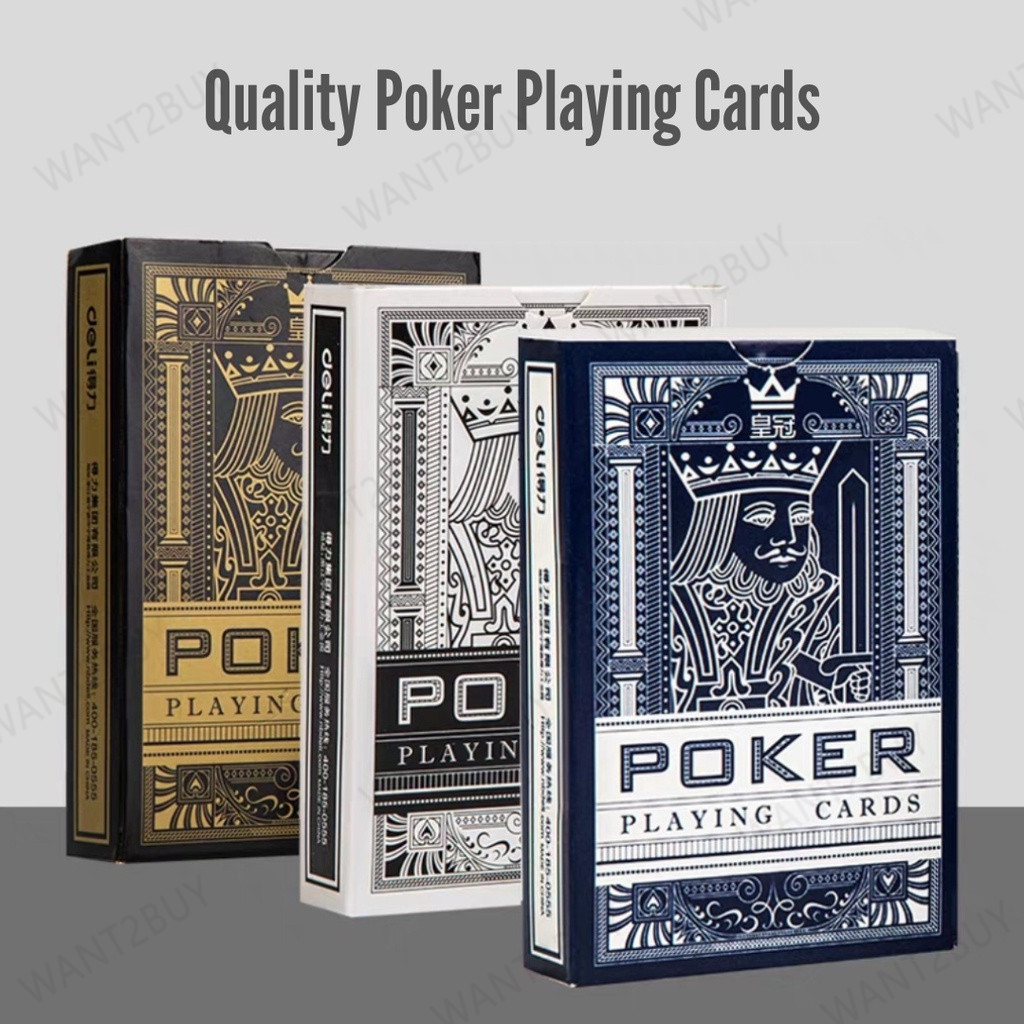 Daun Terup Deli Premium Crown Water Resistance Casino Poker Magic ...