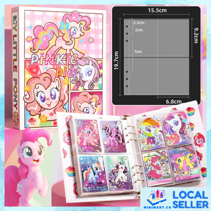 MSIA SHIP!! 4GRID My Little Pony Card Album A5 Loose-Leaf Binder Book for  Cards Collection 160 Slots      | Shopee Malaysia