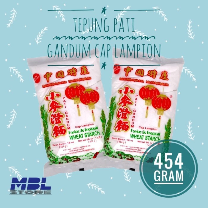 Wheat Starch Flour Wheat Starch Cap Lantern 454 grm | Shopee Malaysia