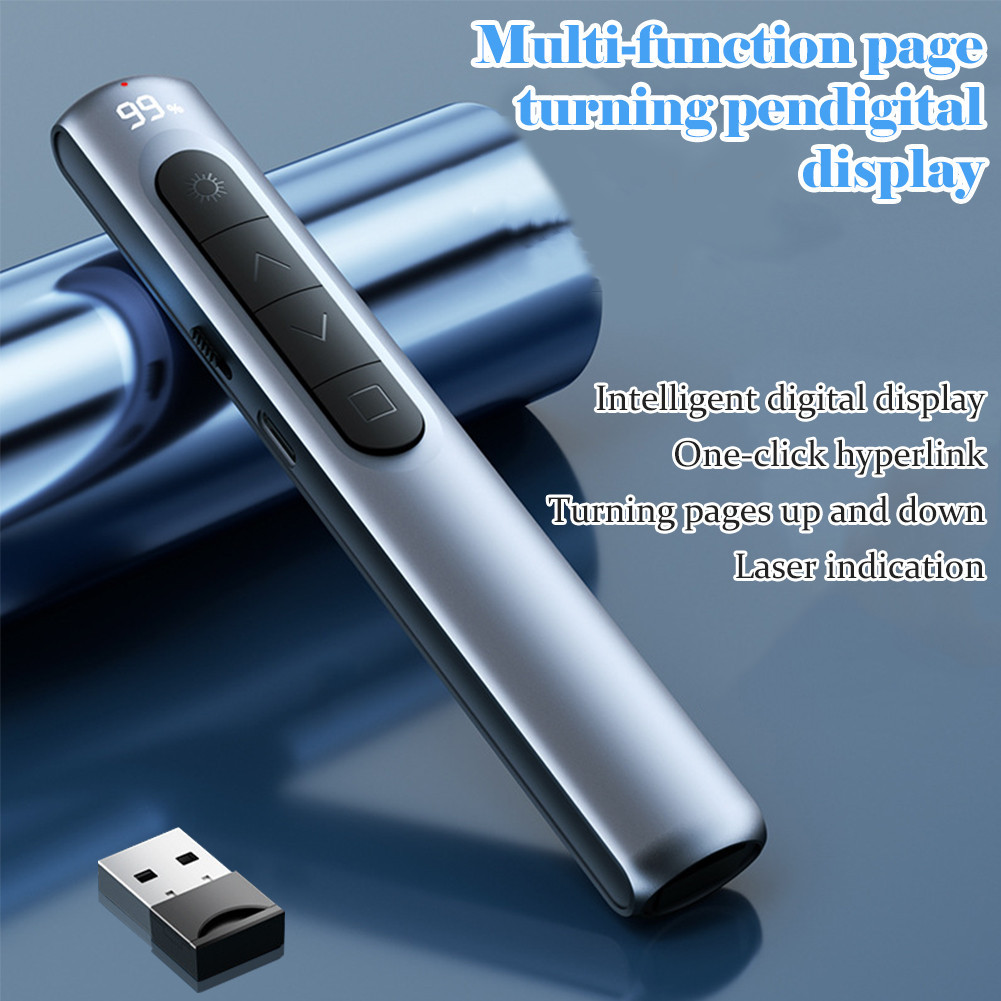 Presenter Wireless Laser Flip Pen Remote Control PPT Slide 2.4GHz Type ...