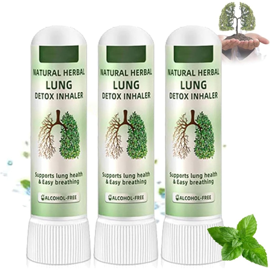 Ourlyard Natural Herbal Lung Detox Inhaler,Ourlyard Herbal Lung ...