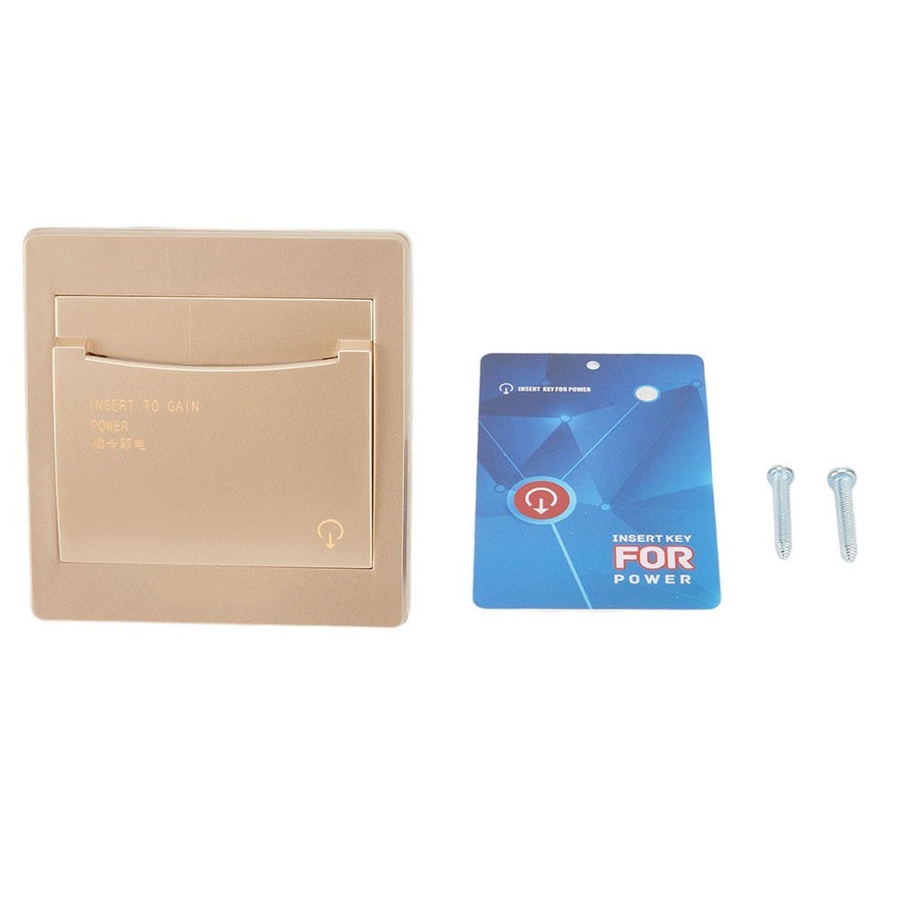 (BABYCITY-MY) AC 100-250V 40A Hotel Insert Card Power Switch with Delay ...
