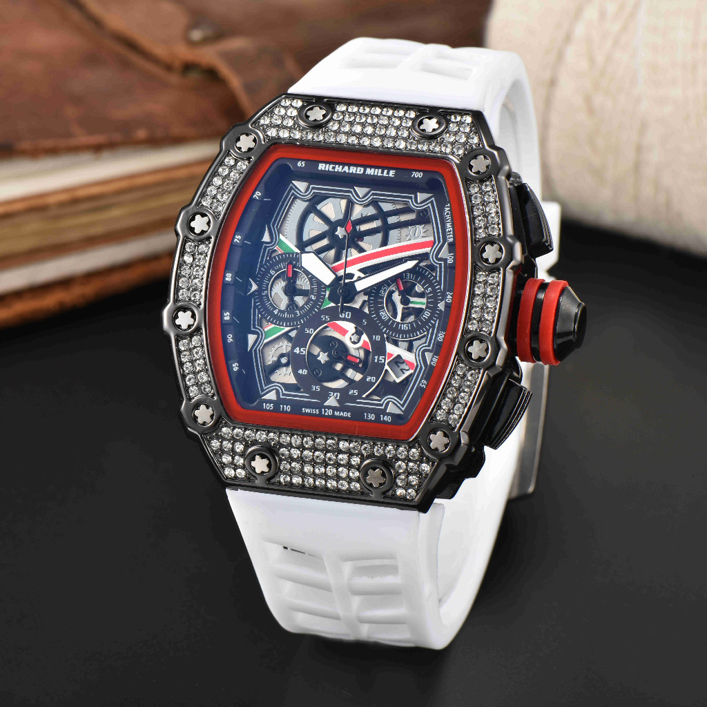 Richard Miller New Style European American Creative Wrist Watch Mechanical Movement Trendy Casual Swiss Watch Watch ys Shopee Malaysia