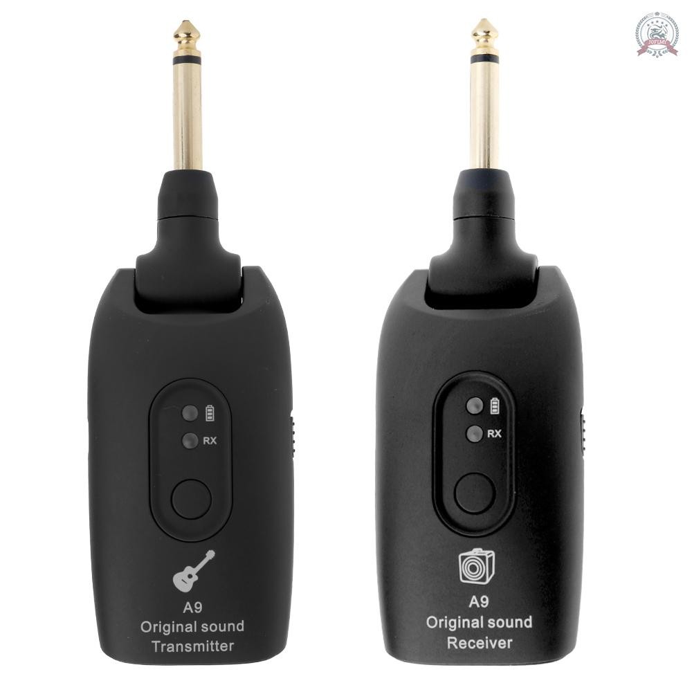 2.4G Wireless Guitar System Electric Guitars Transmitter and Receiver