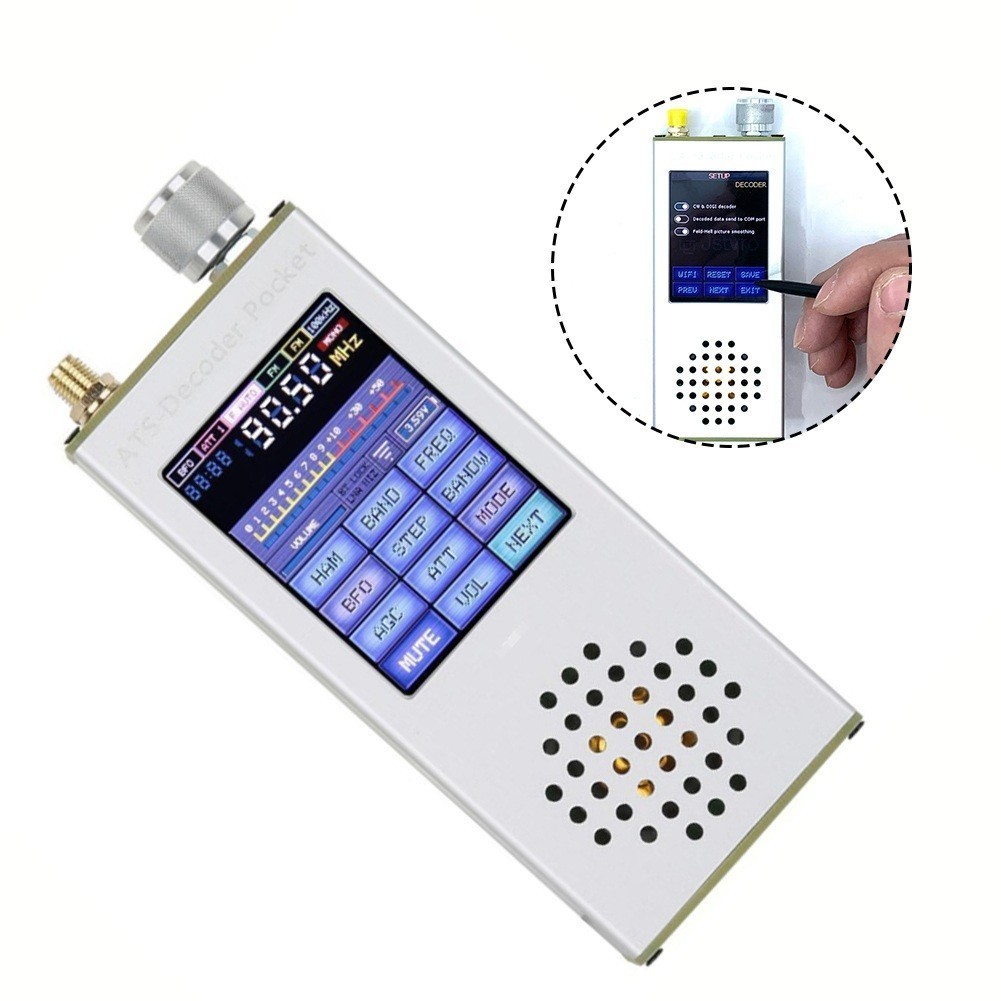 hot| ATS-Decoder Pocket Si4732 Full Segment Radio Receiver FM/RDS/AM/LW ...